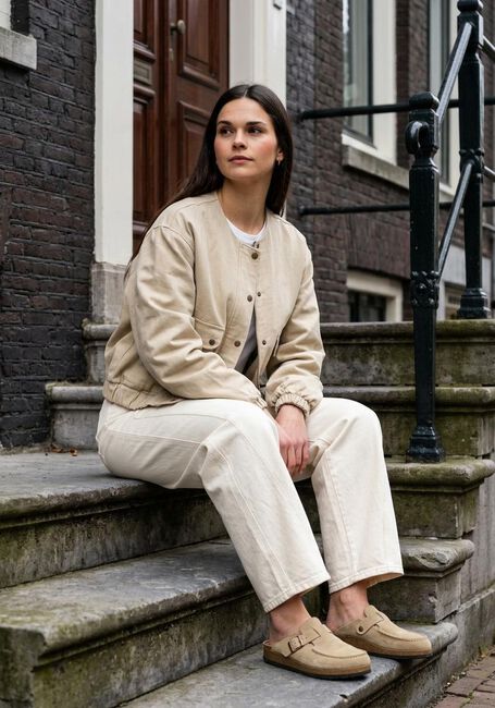 BY-BAR Jack MAGGIE CANVAS JACKET en beige - large