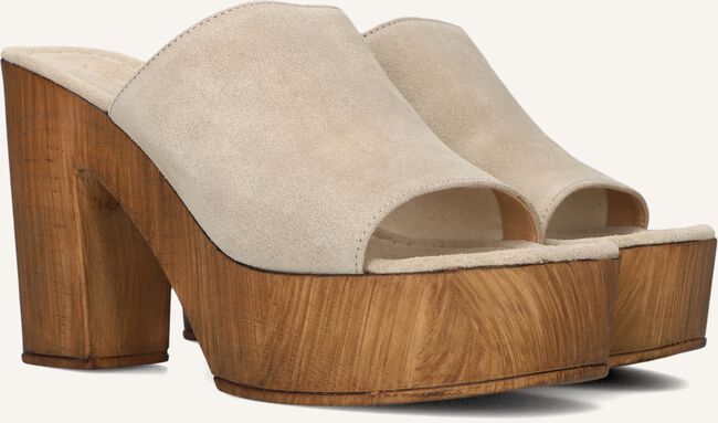 Beige NOTRE-V  X FLORINE - CHACHA SLIDES Beige NOTRE-V  X FLORINE - CHACHA SLIDES - large