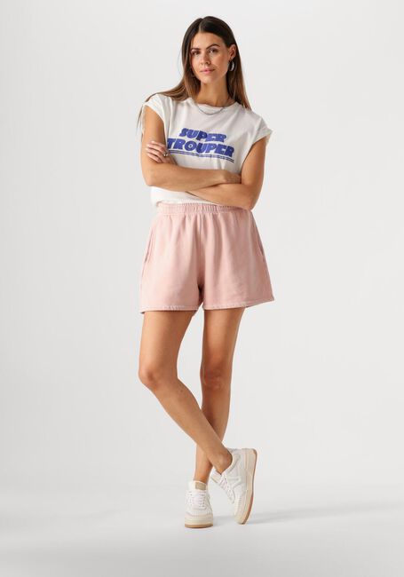Gebroken wit BY-BAR T-shirt THELMA SUPER DROUPER TOP - large