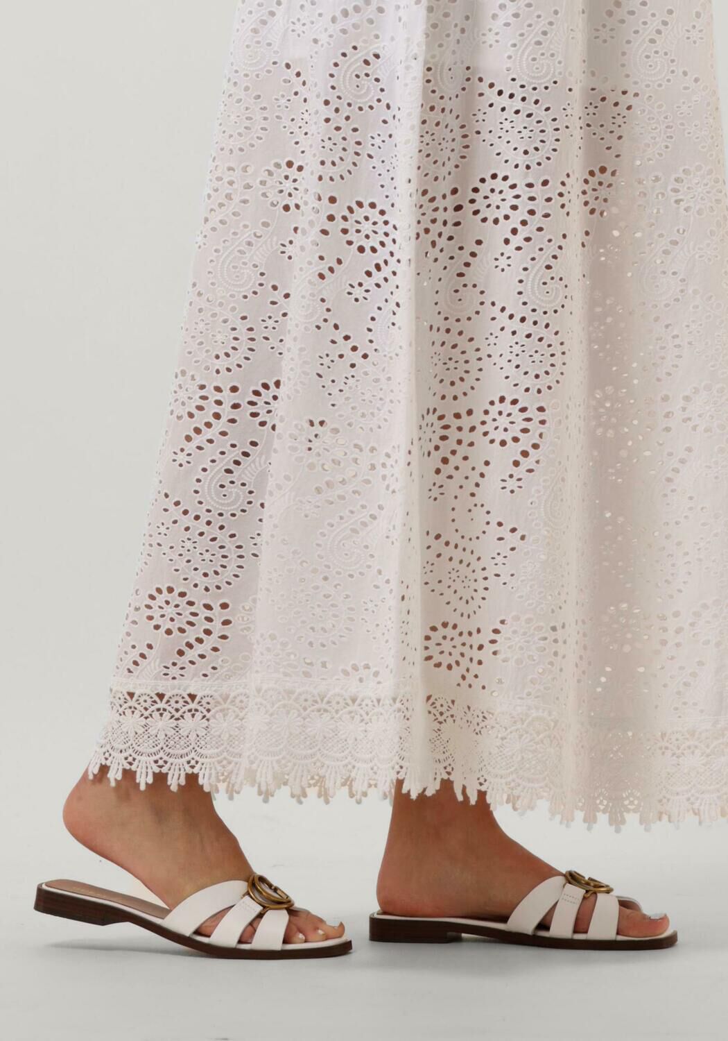 GUESS SYMO Tongs en blanc - large