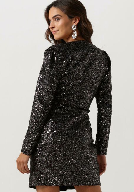 Zilveren SCOTCH & SODA Mini jurk MINI DRESS IN MIXED SEQUINS - large