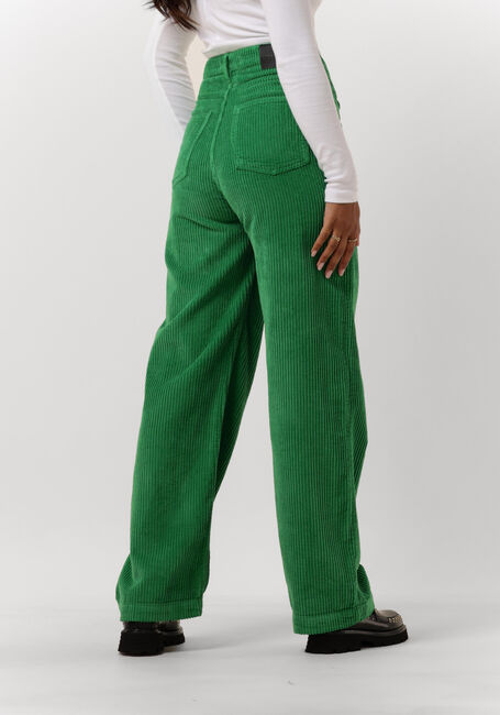 CO'COUTURE Pantalon large VIKA CORDUROY JEANS en vert - large