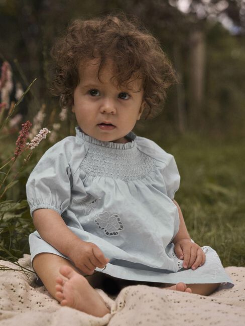 LIL' ATELIER NBFFAUSTINE SS LOOSE BODY DRESS LIL Robes en gris - large