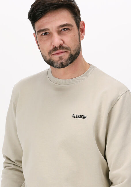 Zand BLS HAFNIA Trui ESSENTIAL LOGO CREWNECK - large