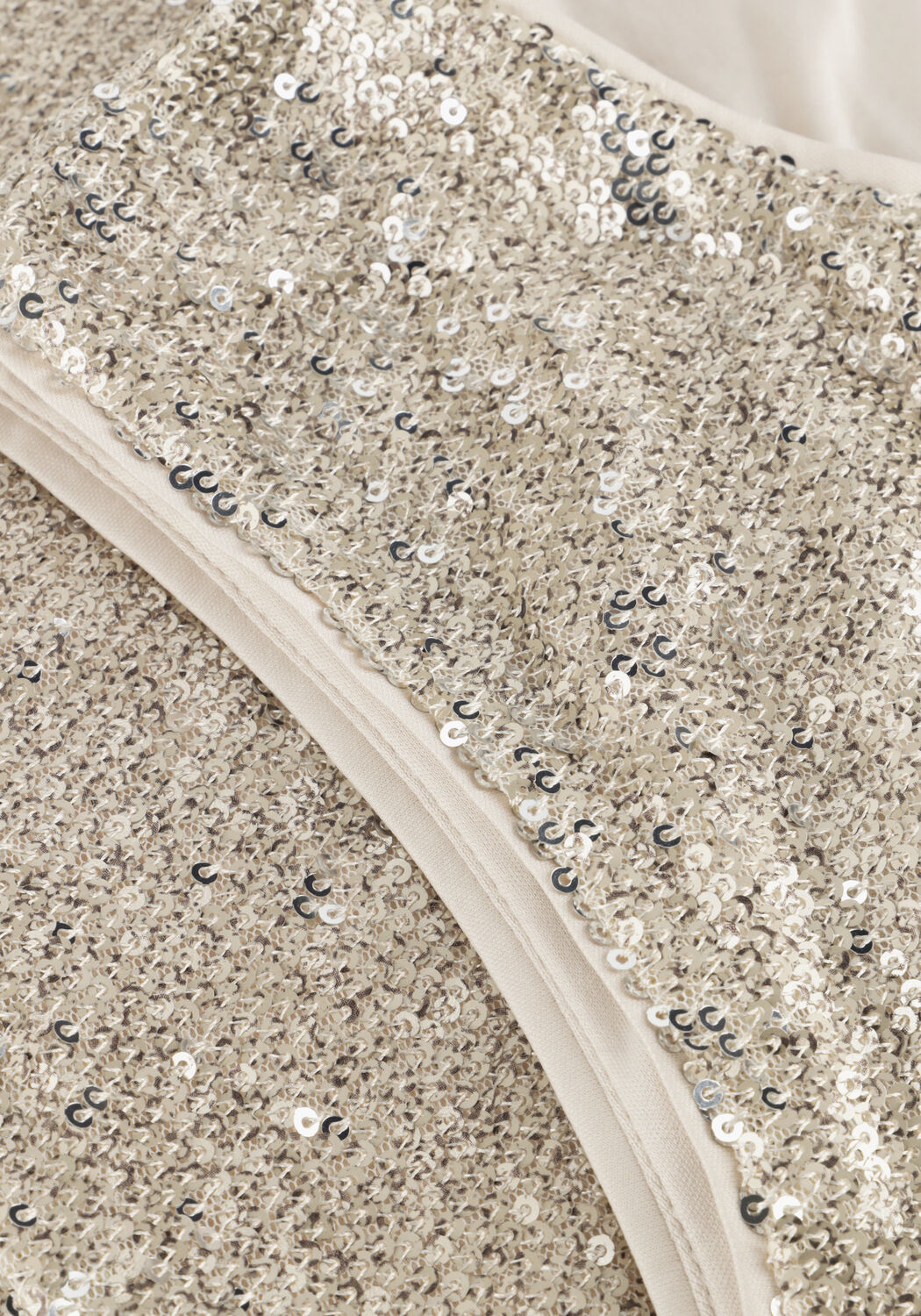 MY ESSENTIAL WARDROBE Mini robe EDNAMW DRESS en or - large