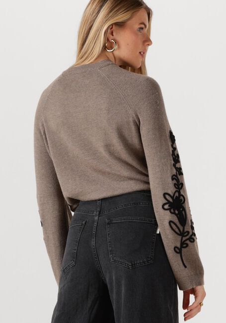 OBJECT Pull OBJLANEY RUBIN LS PULLOVER NOOS en taupe - large