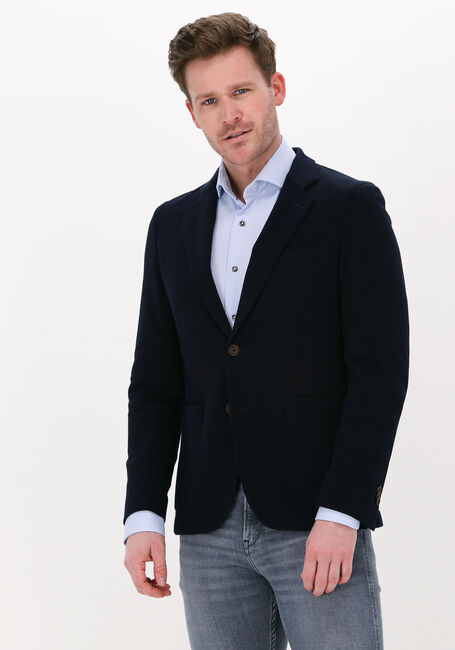 PROFUOMO JACKET KNIT STRUCTURE NAVY Vestons Bleu foncé - large