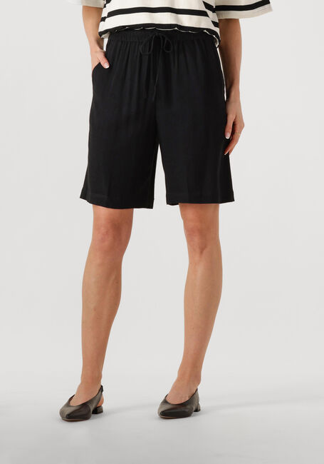 Zwarte SELECTED FEMME Broeken/jumpsuits SLFVIVA MW SHORTS - large