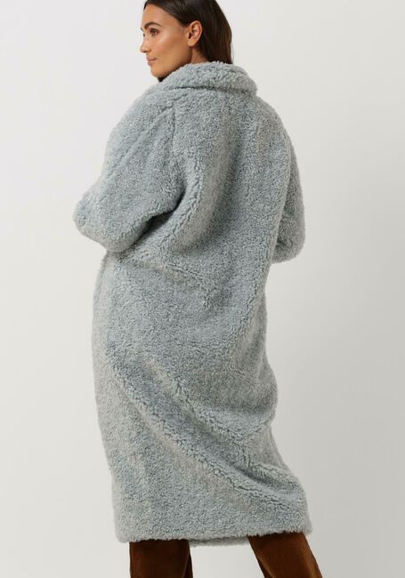 Blauwe BEAUMONT Teddy jas TEDDY STATEMENT COAT - large