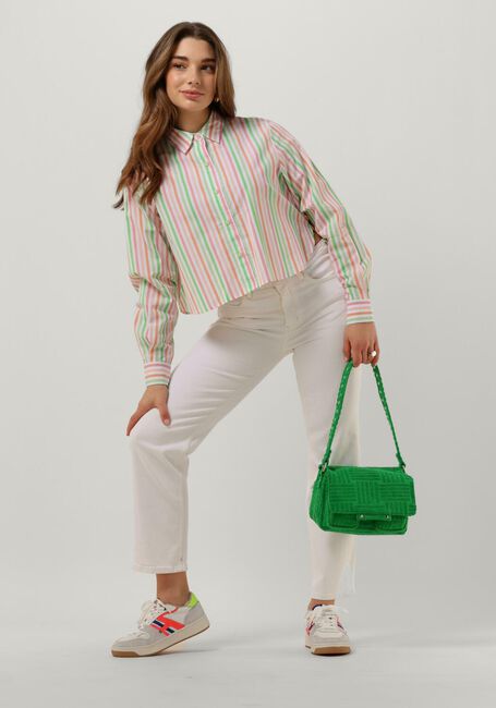 SCOTCH & SODA MULTI STRIPED BOXY FIT SHIRT Blouses en multicolore - large