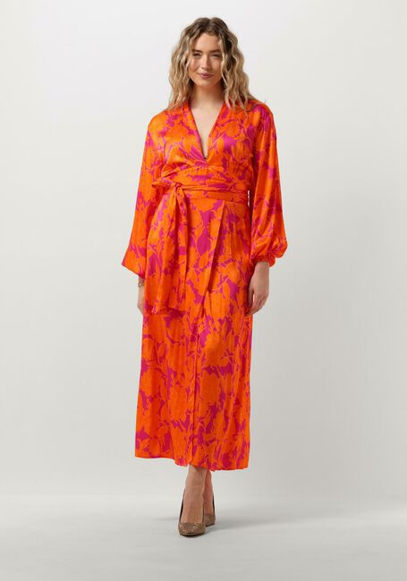 JANICE Robe maxi NOAH en orange - large