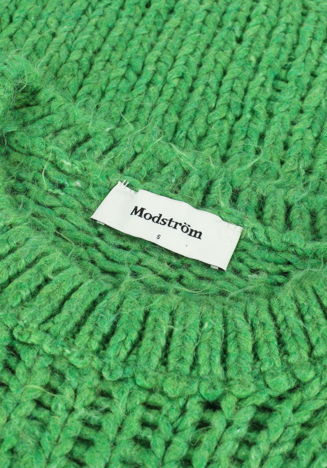 MODSTR&Ouml;M Pull VALENTIA O-NECK en vert - large