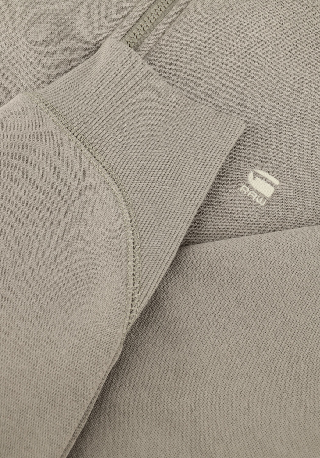 Beige G-STAR RAW Vest PREMIUM CORE TRACK JKT SW - large