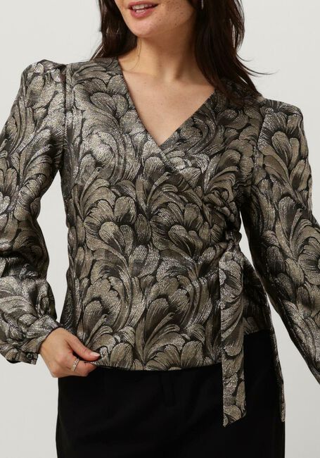 AAIKO LYDA PES 456 TOP Blouses en or - large