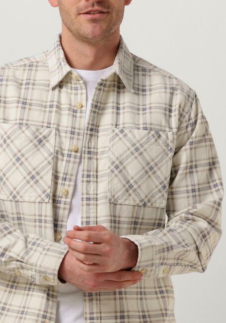 SELECTED HOMME Surchemise SLHLOOSEFINN LS CORD OVERSHIRT W Blanc - large