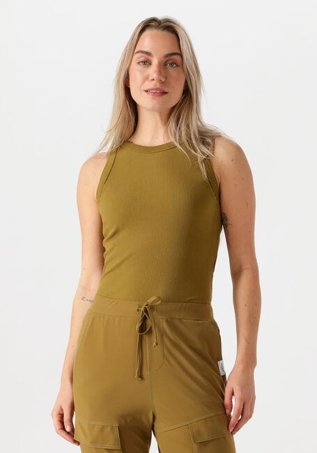PENN & INK Haut SINGLET en vert - large
