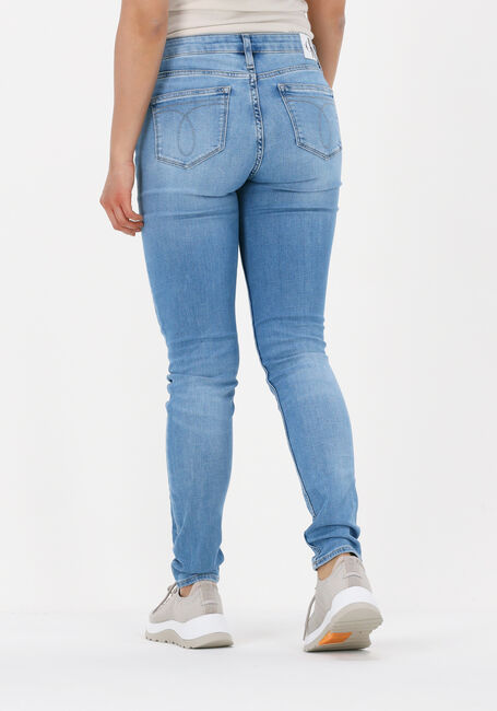 CALVIN KLEIN Skinny jeans MID RISE SKINNY en bleu - large
