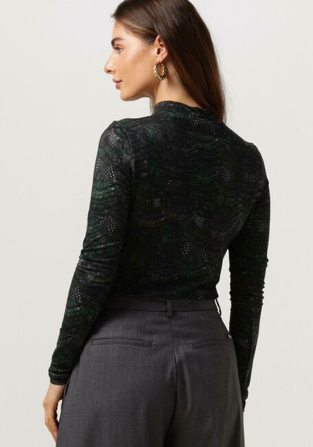 SCOTCH & SODA Col roulé ALL OVER PRINTED MOCKNECK LONGSLEEVE T-SHIRT en vert - large