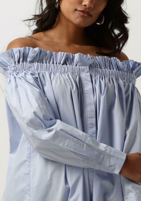 COPENHAGEN MUSE Robe midi CMSHIRLEY-DRESS Bleu clair - large