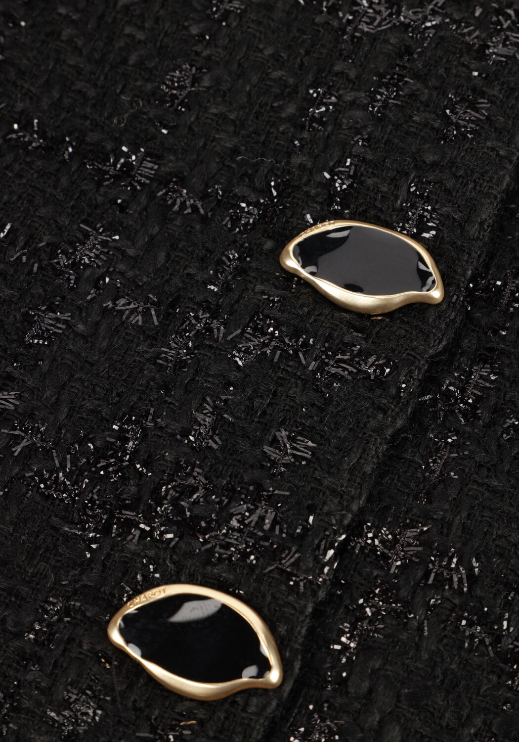 Zwarte FABIENNE CHAPOT Top TWINNIE TWEED TOP - large