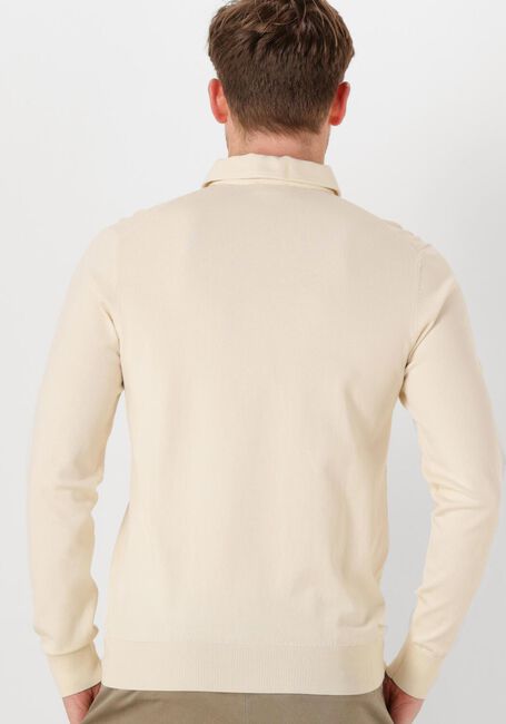 Ecru PROFUOMO Trui POLO ONEPIECE LUXURY BASIC - large