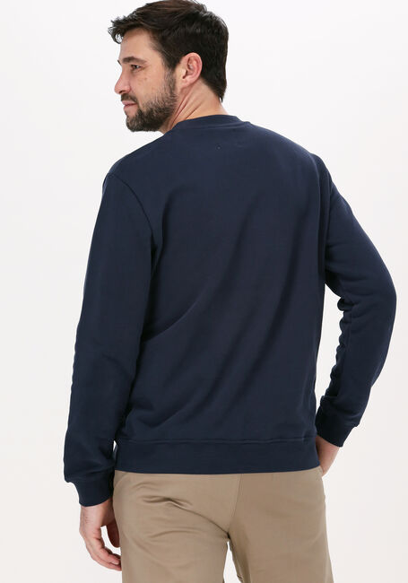 WOODBIRD Chandail ROBE WIRL CREW Bleu foncé - large