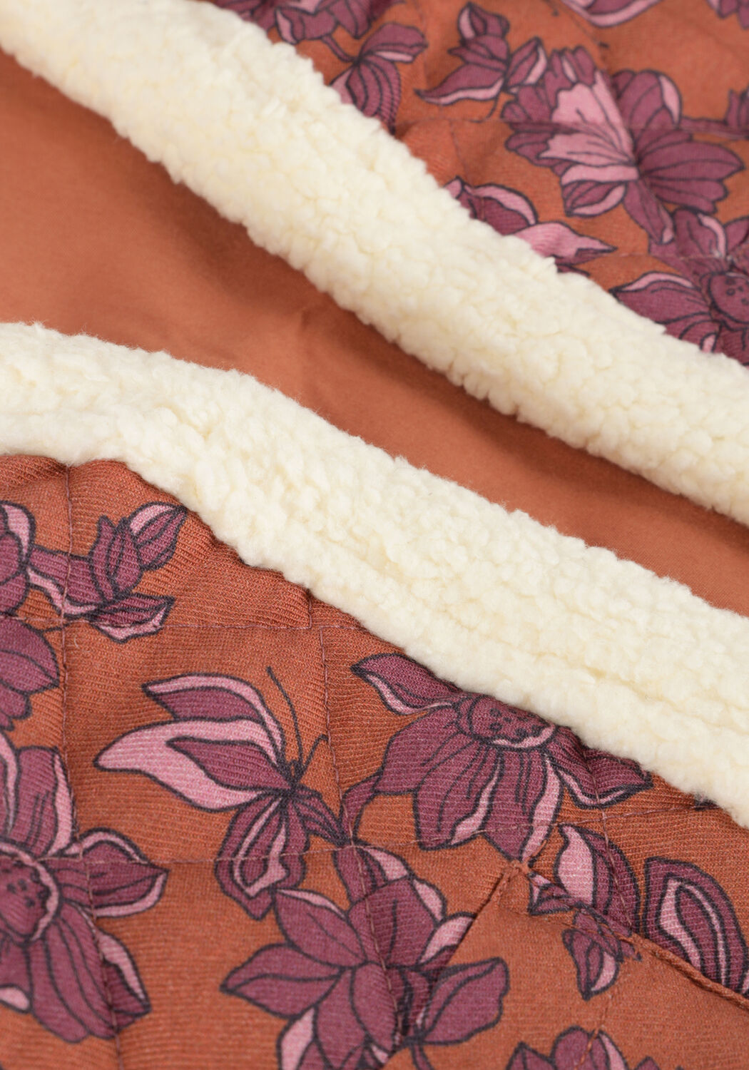 YOUR WISHES Gilet MISCHA RETRO ROMANCE en orange - large