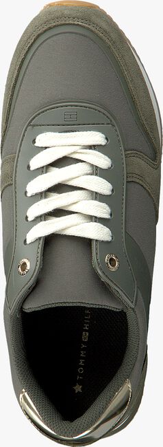 green TOMMY HILFIGER shoe MIXED MATERIAL LIFESTYLE SNEAK  - large