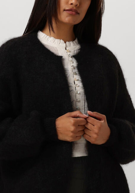 DES PETITS HAUTS Gilet ALTEA en noir - large