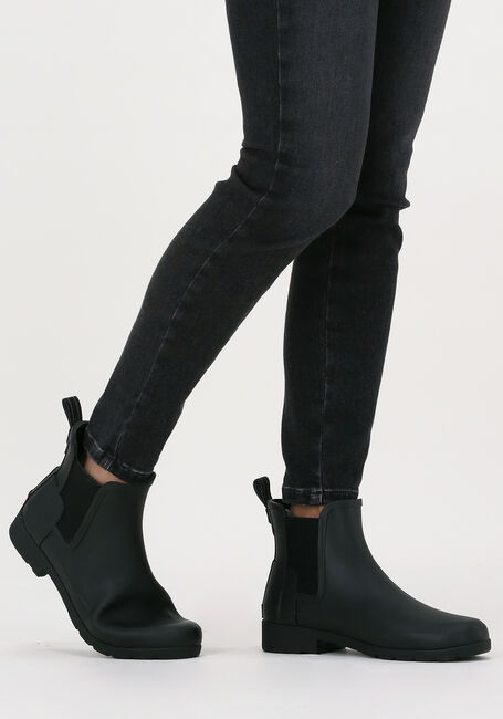 Zwarte HUNTER  WOMENS REFINED CHELSEA - large