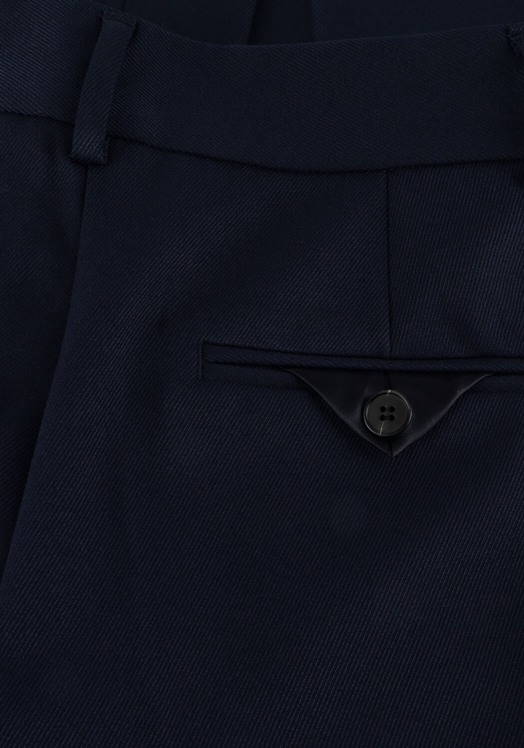 HAUTE L'AMITI&Eacute; Pantalon PREMIERE PLAIN TALL PANT Bleu fonc&eacute; - large