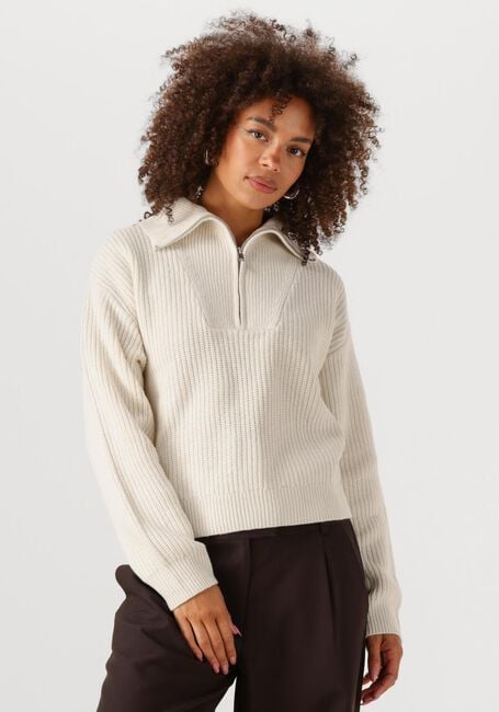 Creme ENVII Trui ENWASHINGTON LS HALF ZIP KNIT 7284 - large