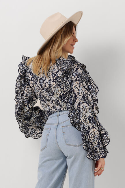 Donkerblauwe FABIENNE CHAPOT  PHAEDRA BLOUSE 43 - large