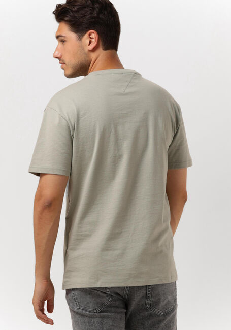 TOMMY JEANS T-shirt TJM TOMMY SIGNATURE TEE en beige - large