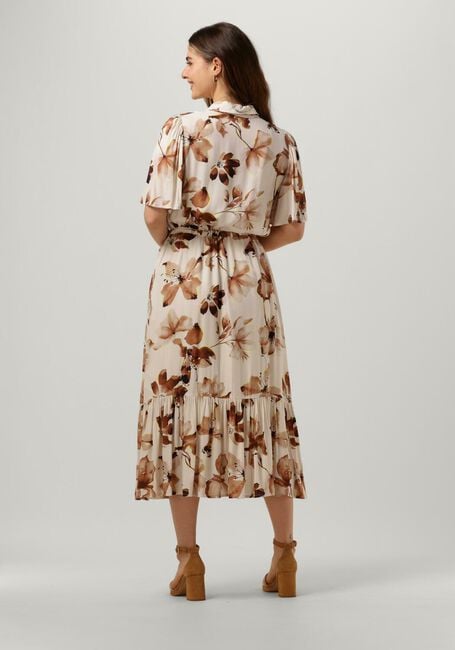 MOS MOSH Robe midi PAULENE AZELIA DRESS Crème - large