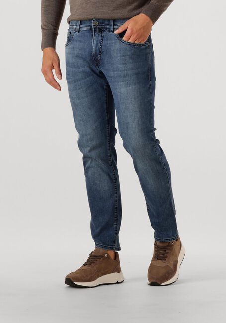Blauwe PIERRE CARDIN Slim fit jeans LYON TAPERED - large