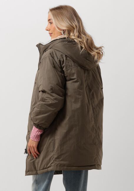 ANOTHER LABEL Veste matelassé RILEY PARKA en vert - large