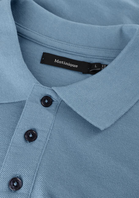 MATINIQUE Polo MAPOLEO MELANGE en bleu - large