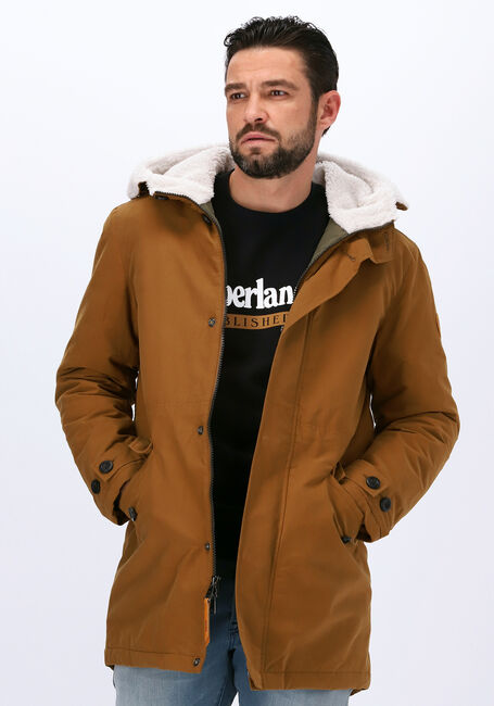 Bruine TIMBERLAND Jassen MT KELSEY FISH TAIL PARKA - large