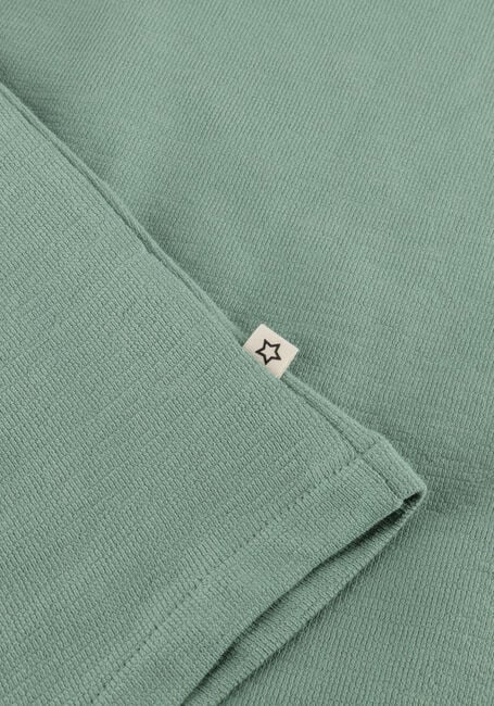 Groene YOUR WISHES Top TEXTURED JERSEY FRONT TIE SHIRT - large