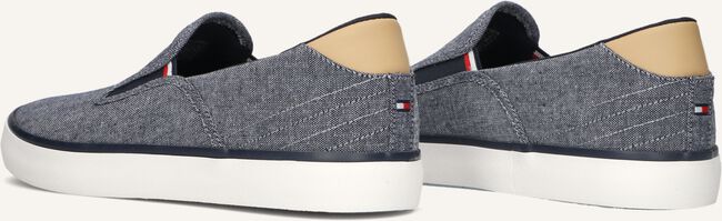 Blauwe TOMMY HILFIGER Instappers TOMMY HILFIGER HI VULC LOW SLIPON CHAMBRAY Blauwe TOMMY HILFIGER Instappers TOMMY HILFIGER HI VULC LOW SLIPON CHAMBRAY - large