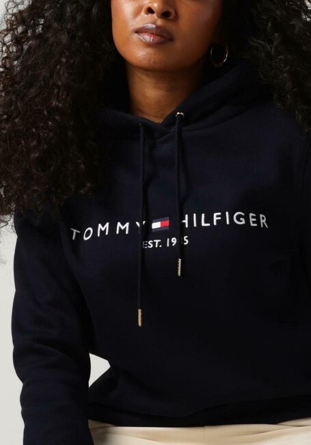 TOMMY HILFIGER Pull HERITAGE HILFIGER HOODIE LS Bleu foncé - large