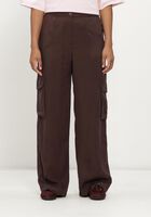 Y.A.S. YASBAMBOO HMW PANT WO. ELASTIC Pantalons en marron