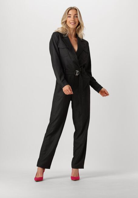 AAIKO Combinaison JESSIE PINSTRIPE VIS 548 en noir - large