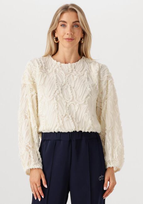 Creme CO'COUTURE  SHANIA FLUFFY BLOUSE - large