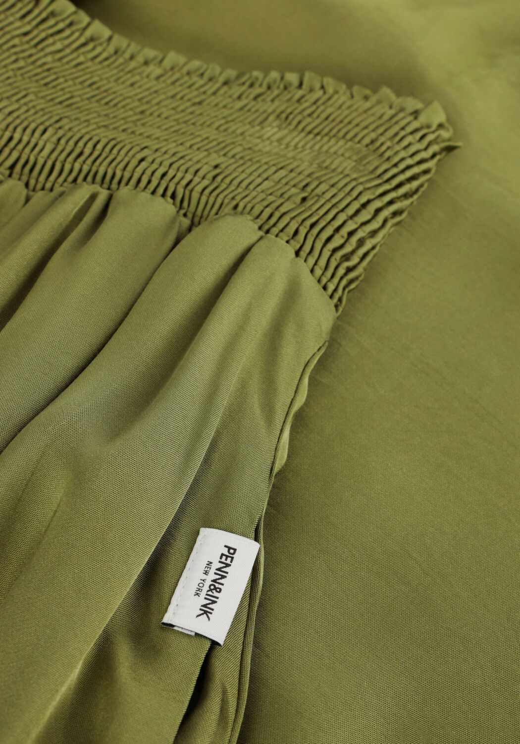 PENN & INK Jupe midi SKIRT en vert - large