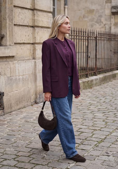Paarse MSCH COPENHAGEN Blazer MSCHZETA MICHELLE BLAZER - large