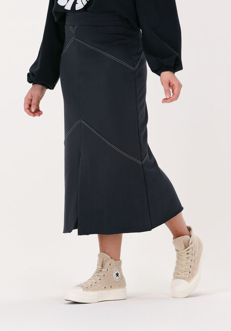 10DAYS Jupe midi A-LINE SKIRT Bleu foncé - large