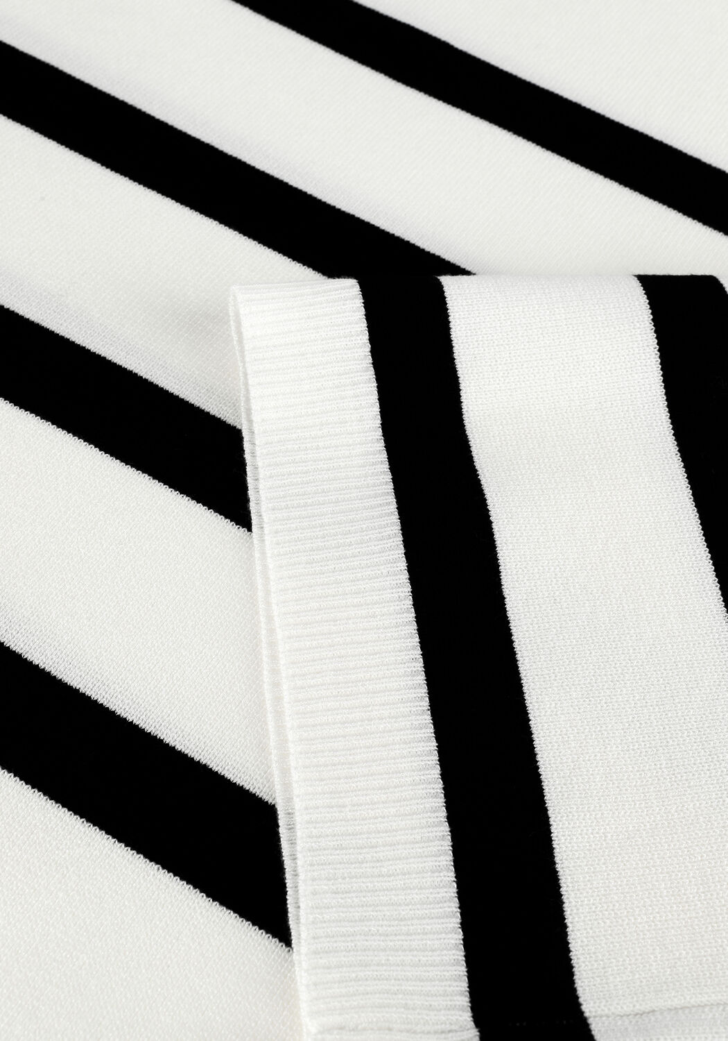 Ecru NEO NOIR Trui ENA STRIPE KNIT BLOUSE - large