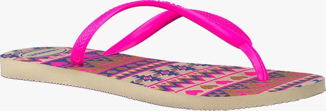 pink HAVAIANAS shoe KIDS SLIM FASHION  - large